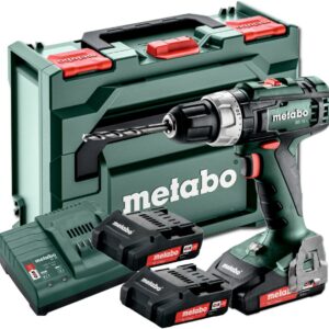 Wiertarko-Wkrętarka akumulatorowa Metabo BS 18 L 2x2ah, ładowarka
