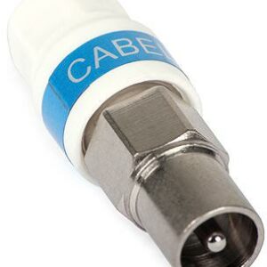 Wtyk antenowy IEC Cabelcon na przewód RG-6/Triset-113 "Self-Install"