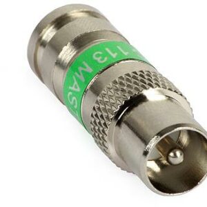 Wtyk antenowy kompresyjny M IEC 113 MASTER na przewód Triset-113