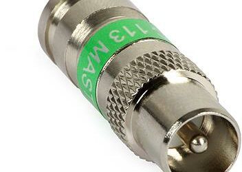 Wtyk antenowy kompresyjny M IEC 113 MASTER na przewód Triset-113