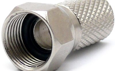 Złącze F 6.8 mm z uszczelką