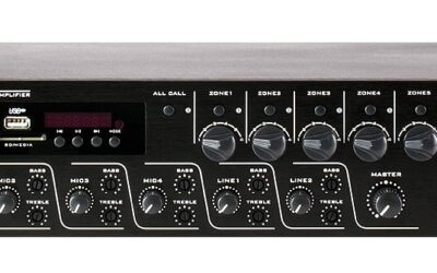 WZMACNIACZ 6-STREFOWY TI-1206S ITC 120W BLUETOOTH/TUNER FM/USB/SD