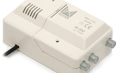 Wzmacniacz Alcad AI-200 VHF-UHF 1we/2wy szerokopasmowy