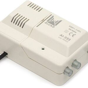 Wzmacniacz Alcad AL-223 VHF-UHF 1we/2wy szerokopasmowy