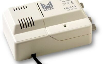 Wzmacniacz Alcad CA-210 VHF-UHF 1we/2wy wielozakresowy