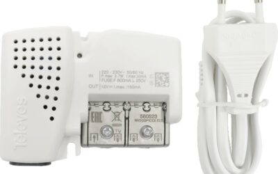 Wzmacniacz domowy PicoKom 3 wyjścia (2+TV): VHF/UHF-LTE700 Ready ref.560523