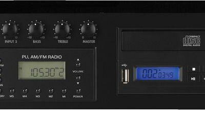 Wzmacniacz miksujący MONACOR PA-8120RCD PA MP3, FM