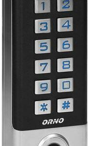 Zamek szyfrowy ORNO OR-ZS-823 z czytnikiem lini papilarnych oraz czytnikiem RFID