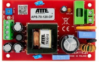 Zasilacz sieciowy SMPS 12V 6A 72W ATTE APS-70-120-OF