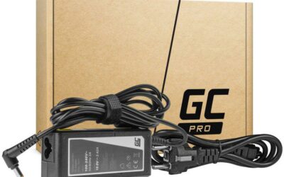 ZASILACZ ŁADOWARKA DO LAPTOPA ACER Green Cell PRO AD01P 19V 3,42A 65W 5,5mm/1,7mm