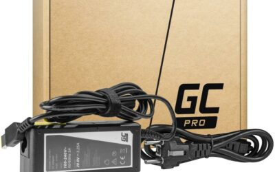 ZASILACZ ŁADOWARKA DO LAPTOPA LENOVO Green Cell PRO AD38AP 20V 3,25A 65W Slim Tip