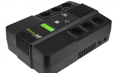 UPS ZASILACZ AWARYJNY Green Cell 800VA 480W AiO Z WYŚWIETLACZEM LCD UPS07