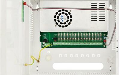 ZASILACZ IMPULSOWY STABILIZOWANY DO 16 KAMER HD Pulsar HPSDC-12V16X1A 12V/15A/16×1A/TOPIC