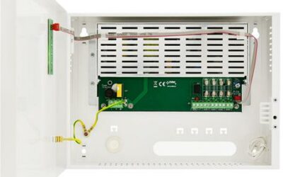 ZASILACZ IMPULSOWY STABILIZOWANY DO 4 KAMER HD Pulsar HPSDC-12V4X1A 12V/4A/4×1A/TOPIC