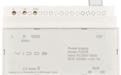 Zasilacz VIDOS DUO P26/26