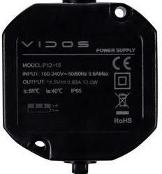 Zasilacz Vidos P12/15