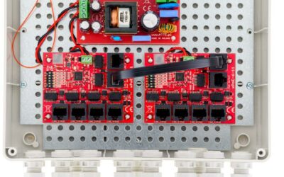 Zestaw buforowy do 16 kamer IP switch Po 16P+2G ATTE IPUPS-16-20-R5U0