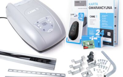 Zestaw CAME V1000 ATOMO (szyna z paskiem 2-częściowa 3.3m) MV-0070 do bram garażowych