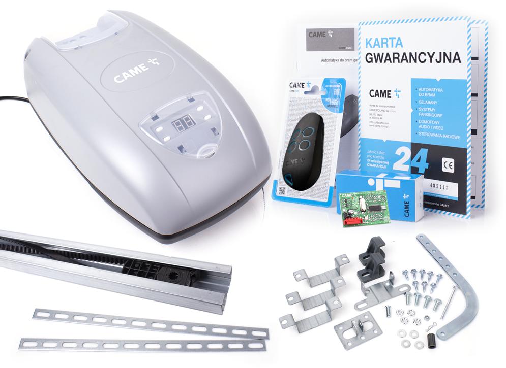Zestaw CAME V6000 ATOMO (szyna z łańcuchem 2-częściowa 3.3m) do bram garażowych