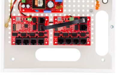 Zestaw do 9 kamer IP switch PoE 9P+1UP ATTE IP-9-11-E