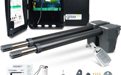 Zestaw GISE G250 do 5m bram dwuskrzydłowych (bez fotokomórek)