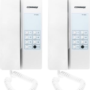 Zestaw interkomowy COMMAX 2xTP-6RC+Zasilacz DIN Mean Well HDR-15-12