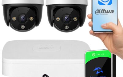 Zestaw monitoringu Imou 2 kamery obrotowe 4MPx PoE