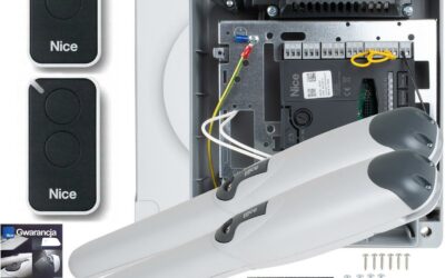 Zestaw NICE WINGO 3524 24V do bramy dwuskrzydłowej (bez fotokomórek)