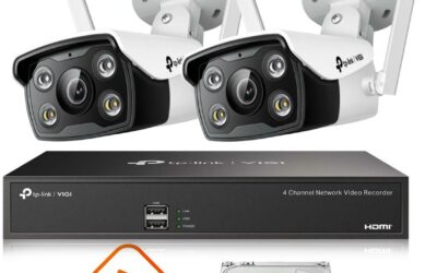 Zestaw Wi-Fi do monitoringu 2 kamery bezprzewodowe TP-LINK VIGI C340-W IR 30m