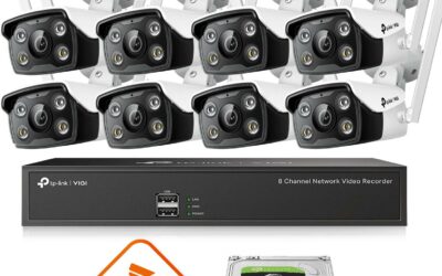 Zestaw Wi-Fi do monitoringu 8 kamery bezprzewodowe TP-LINK VIGI C340-W IR 30m