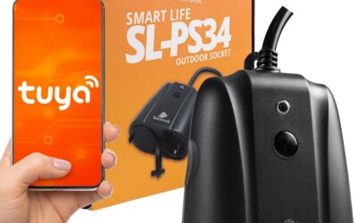 Zewnętrzne gniazdko WiFi Spacetronik Smart Life SL-PS34